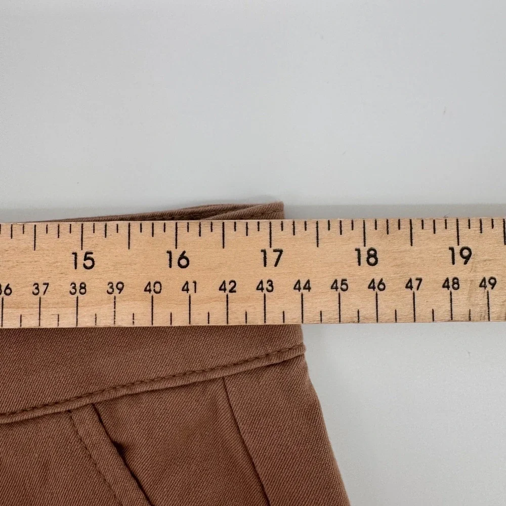 Mugsy Belmonts Chino‎ Pants Mens 35x32 Brown Stretch Cotton Blend K6PNBG